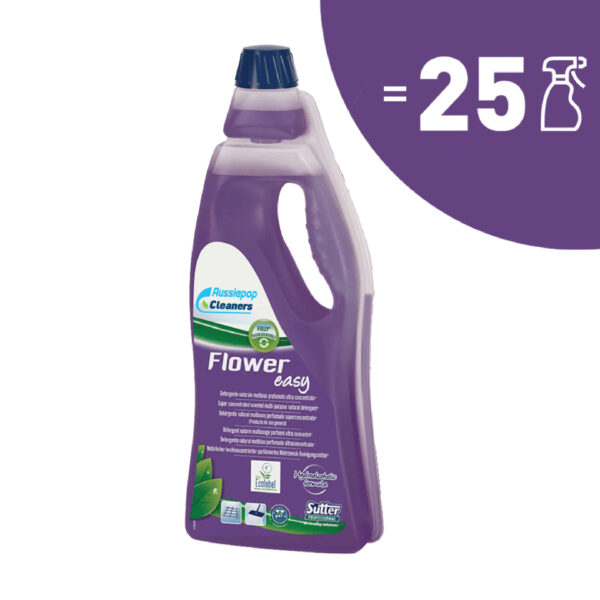 Flower Easy Super Concentrated Scented Hydroalcoholic Natural Detergent